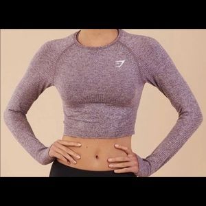 Gymshark Vital Seamless Long Sleeve Crop Top